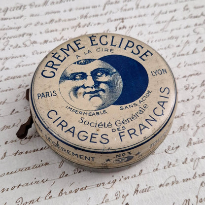 Éclipse Cream Shoe Polish Tin No. 3 - Blue Label