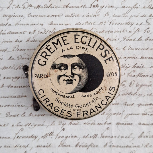 Éclipse Cream shoe polish tin no. 3 - Paris / Lyon