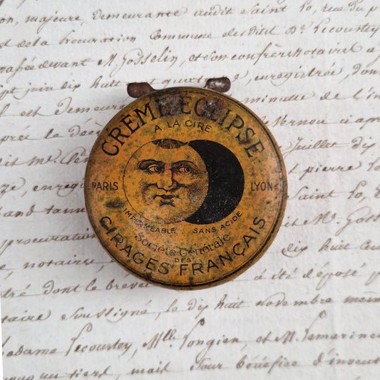 Boîte de cirage Crème Éclipse Jaune - N°2