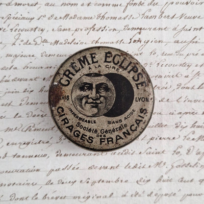Petite boîte cirage « Crème Éclipse » - Paris / Lyon