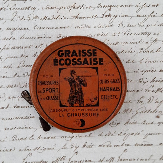 Scottish Grease Advertising Tin - Eclipse Cream