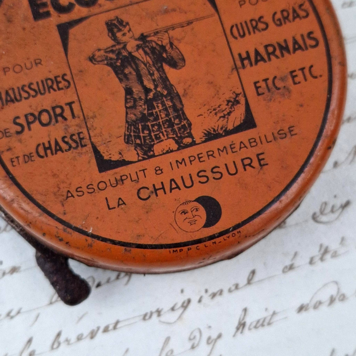 Scottish Grease Advertising Tin - Eclipse Cream