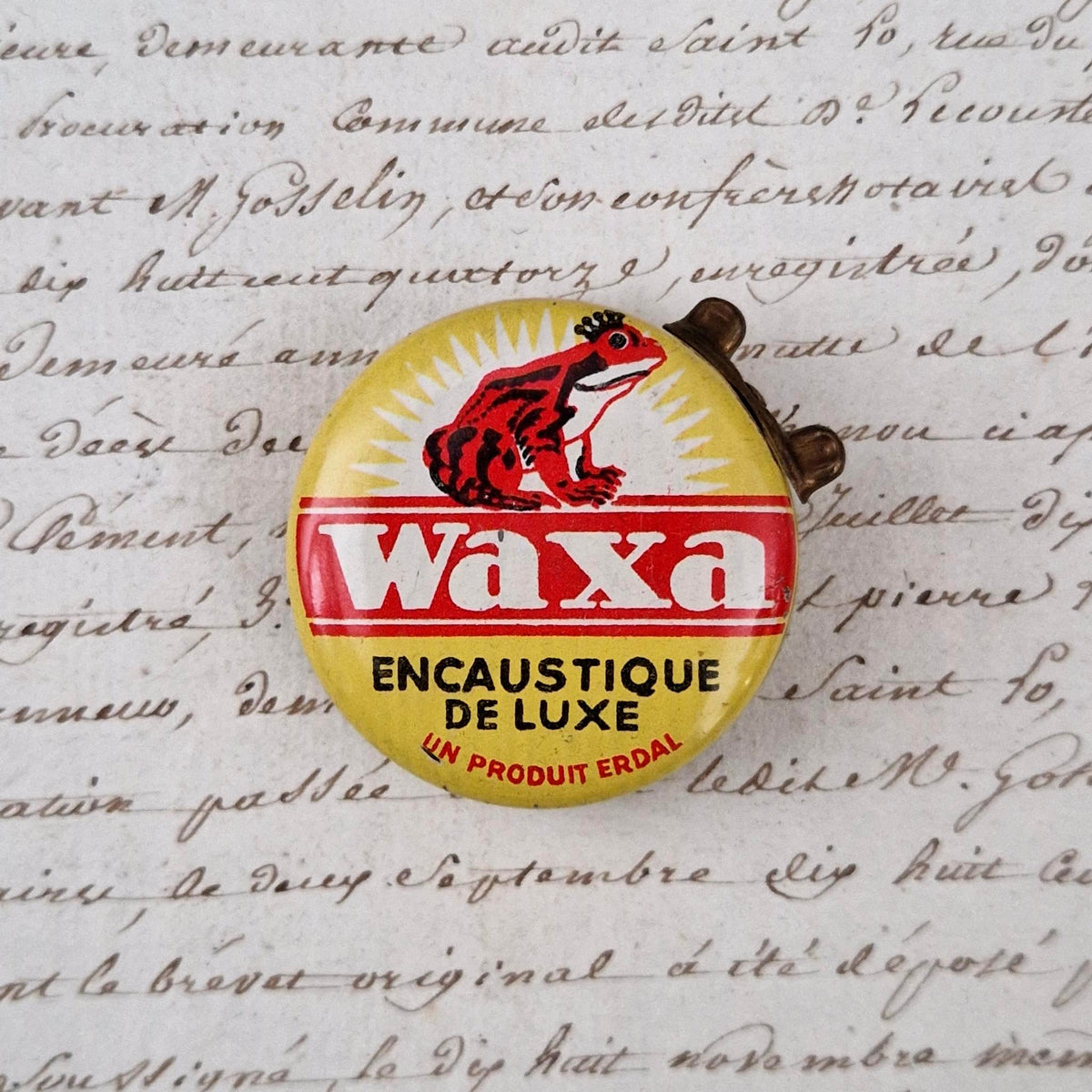 Mini boîte Waxa - Encaustique de luxe Erdal