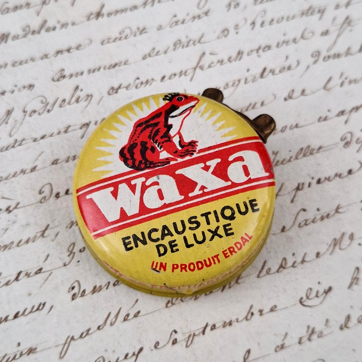 Mini boîte Waxa - Encaustique de luxe Erdal
