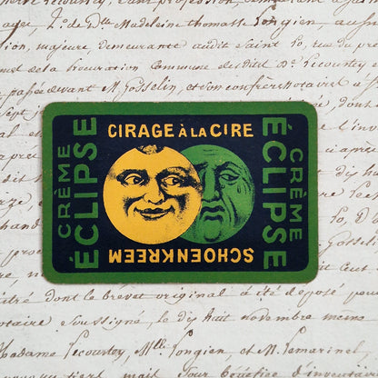 Rare carte à jouer Crème Éclipse - 4 de coeur