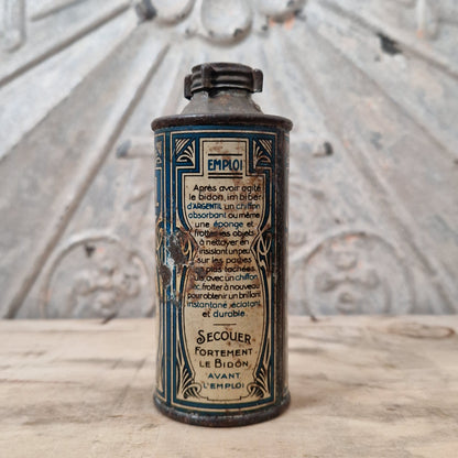 Vintage "Argentil" - Lion Noir can, circa 1910