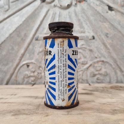 Vintage "Zebracier" tin - Reckitt, Choisy-le-Roi