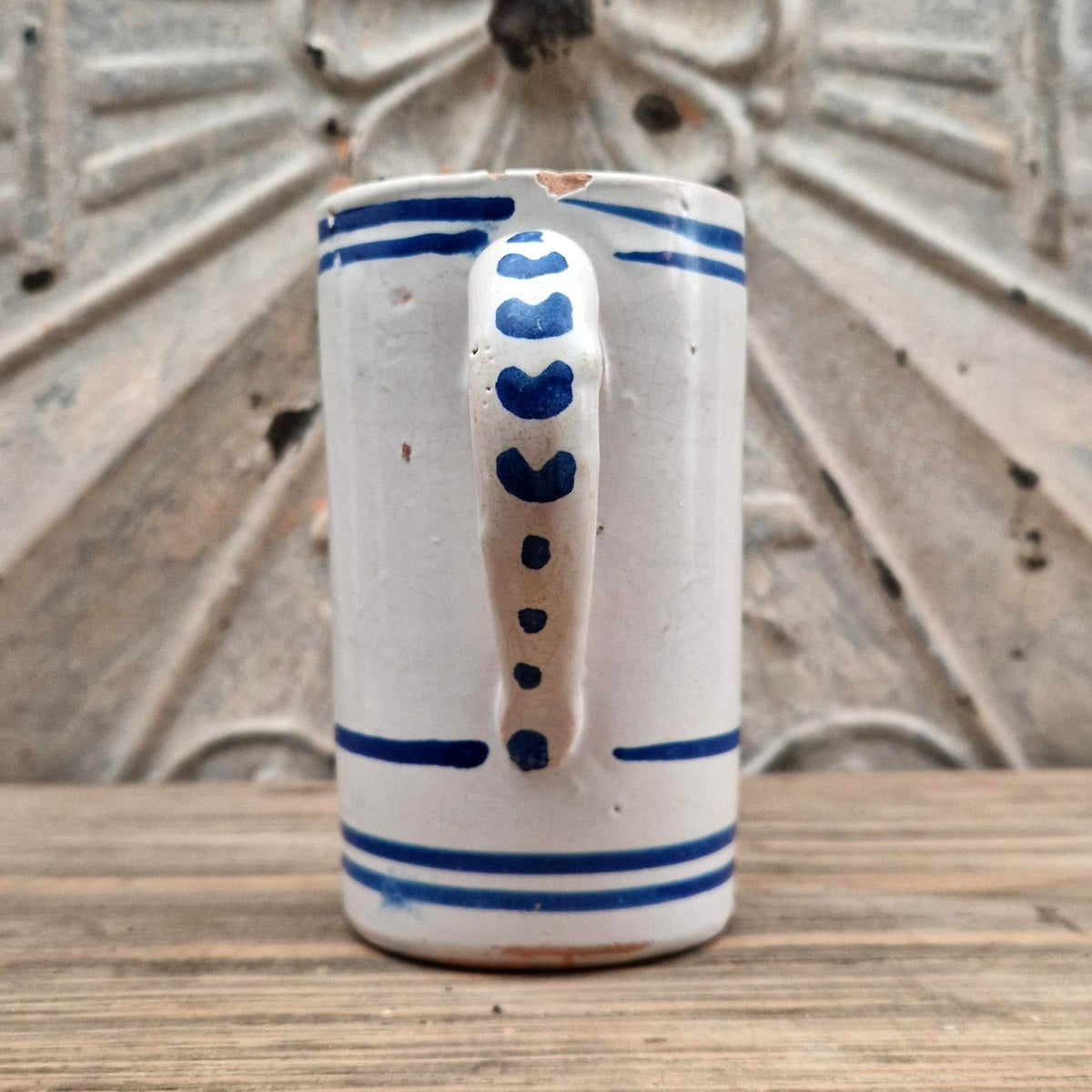 Chope d’archer n° 1 à étoile noire et feuillages bleus