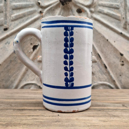 Chope d’archer n° 1 à étoile noire et feuillages bleus