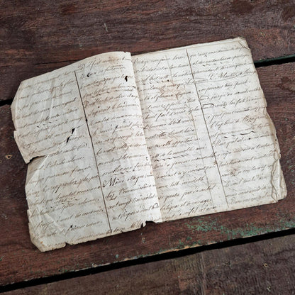 Manuscrit de chansons populaires et militaires - XIXe