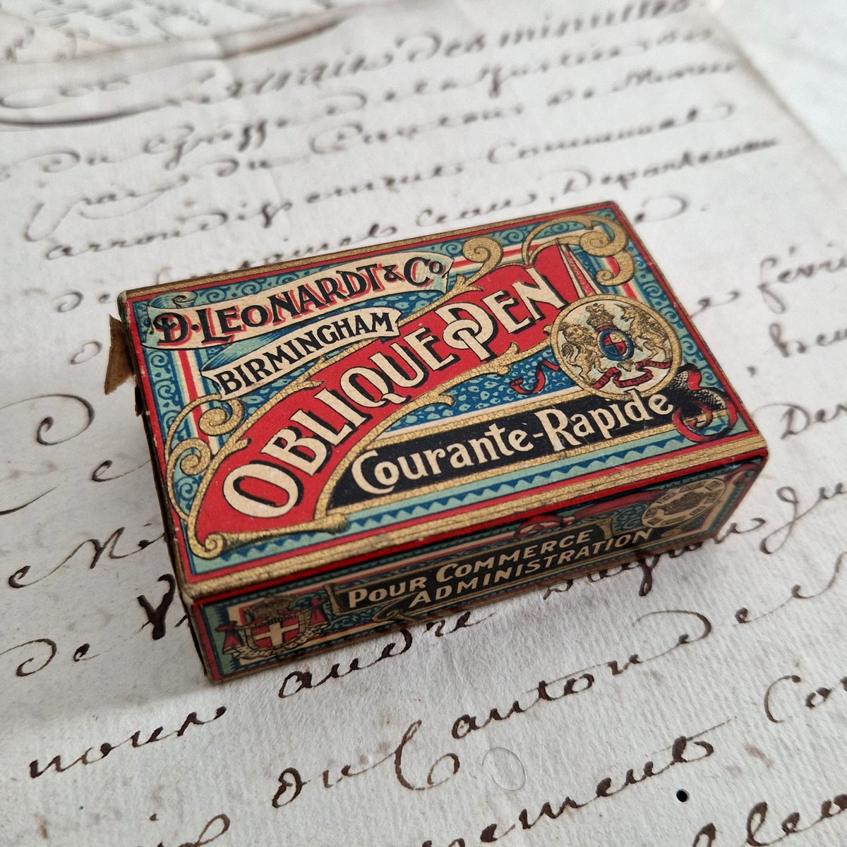 Plumes Oblique Pen - D. Leonardt & Co., Birmingham