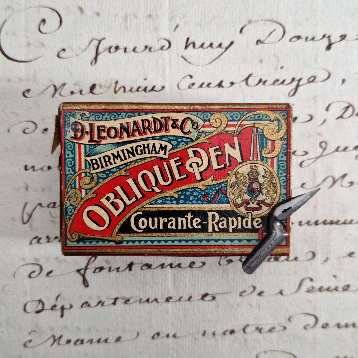Plumes Oblique Pen - D. Leonardt & Co., Birmingham