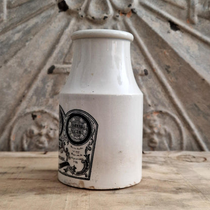 Rare pot à moutarde Grey Dijon - Creil & Montereau -1851 / 1855