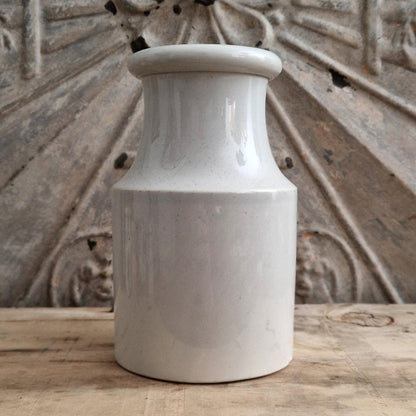 Rare pot Grey Auguste Poupon XXL - Creil & Montereau - 1877 / 1888
