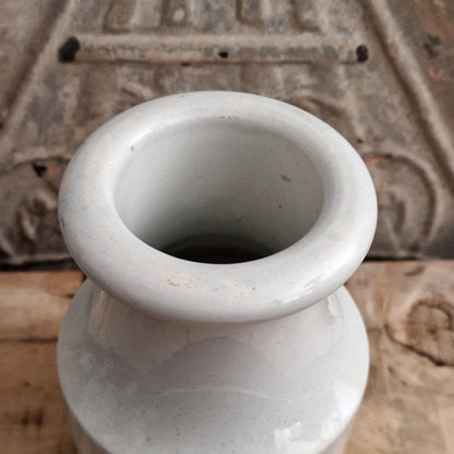 Rare pot Grey Auguste Poupon XXL - Creil & Montereau - 1877 / 1888