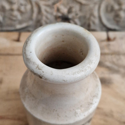 Grey Mustard Pot - Auguste Poupon - Creil & Montereau - 1877 / 1888