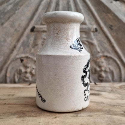Grey-Poupon Mustard Pot - Opaque by Sarreguemines - 1889