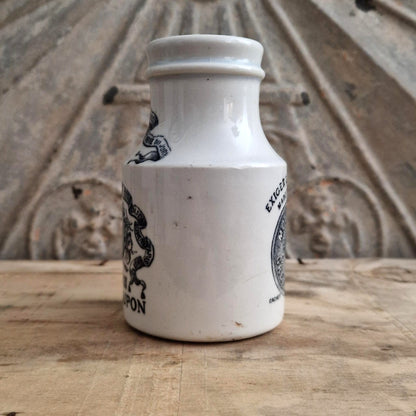 Vintage Grey-Poupon Large Mustard Pot - Early 20th Century