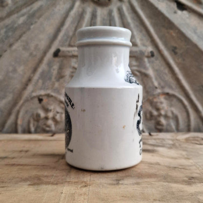 Vintage Grey-Poupon Large Mustard Pot - Early 20th Century