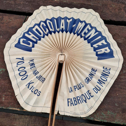 Chocolat Menier promotional fan