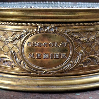 Rare Vintage Menier Chocolate Box - Louis XVI Style