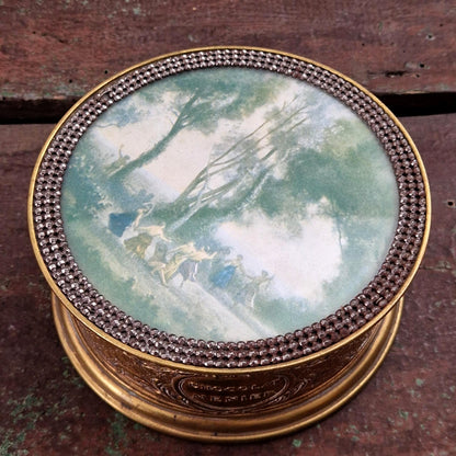 Rare Vintage Menier Chocolate Box - Louis XVI Style