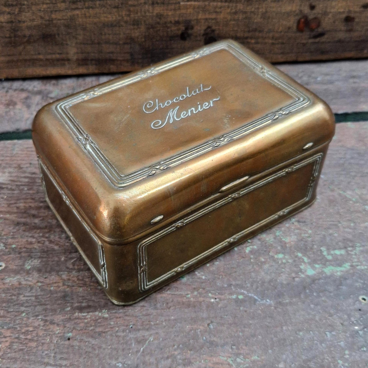 Petit coffret / boite publicitaire Chocolat Menier - Vers 1900
