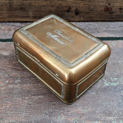 Petit coffret / boite publicitaire Chocolat Menier - Vers 1900