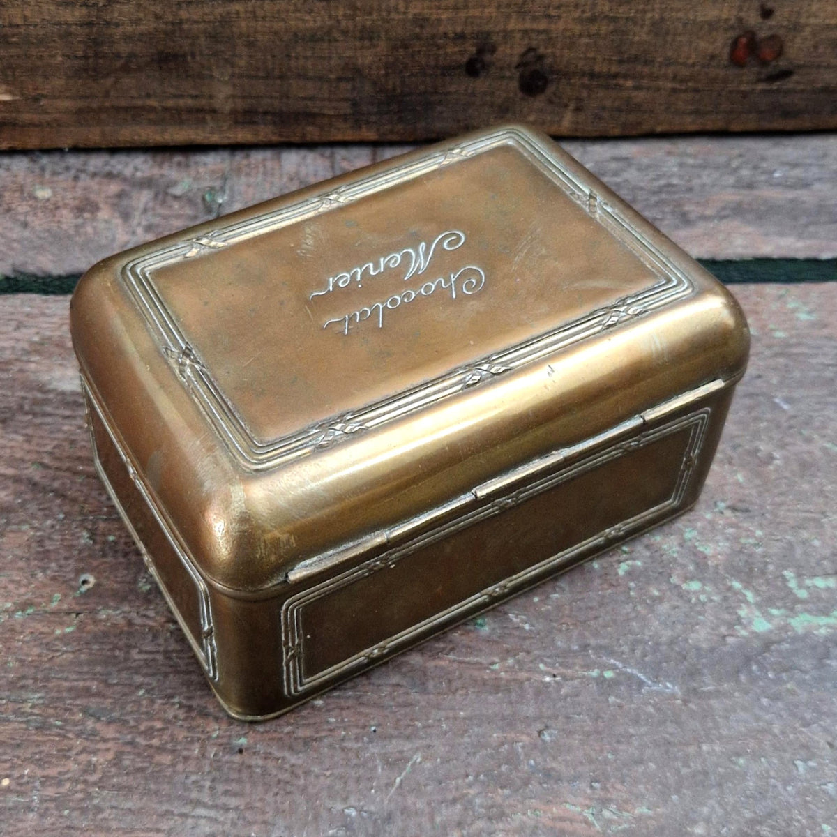 Petit coffret / boite publicitaire Chocolat Menier - Vers 1900