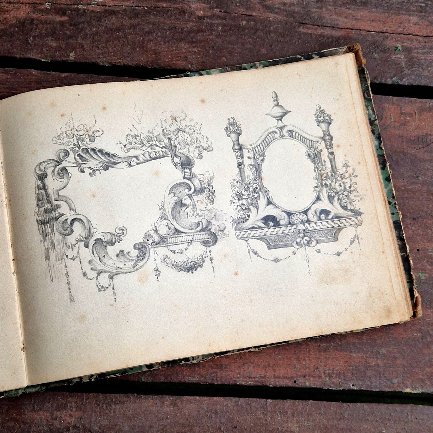 Album Ornamental, Collection of Engravings 19th Century