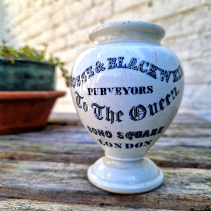 Ancien pot de moutarde crosse blackwell