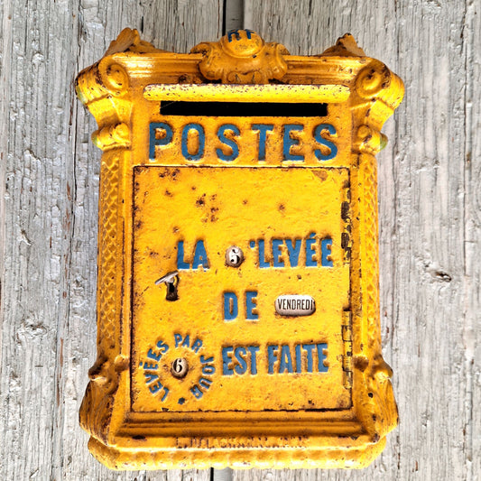 Ancienne boite aux lettres PTT Delachanal 1900 / 1918