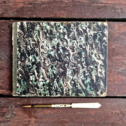 Antique Ornamental Collection notebook 19th Century