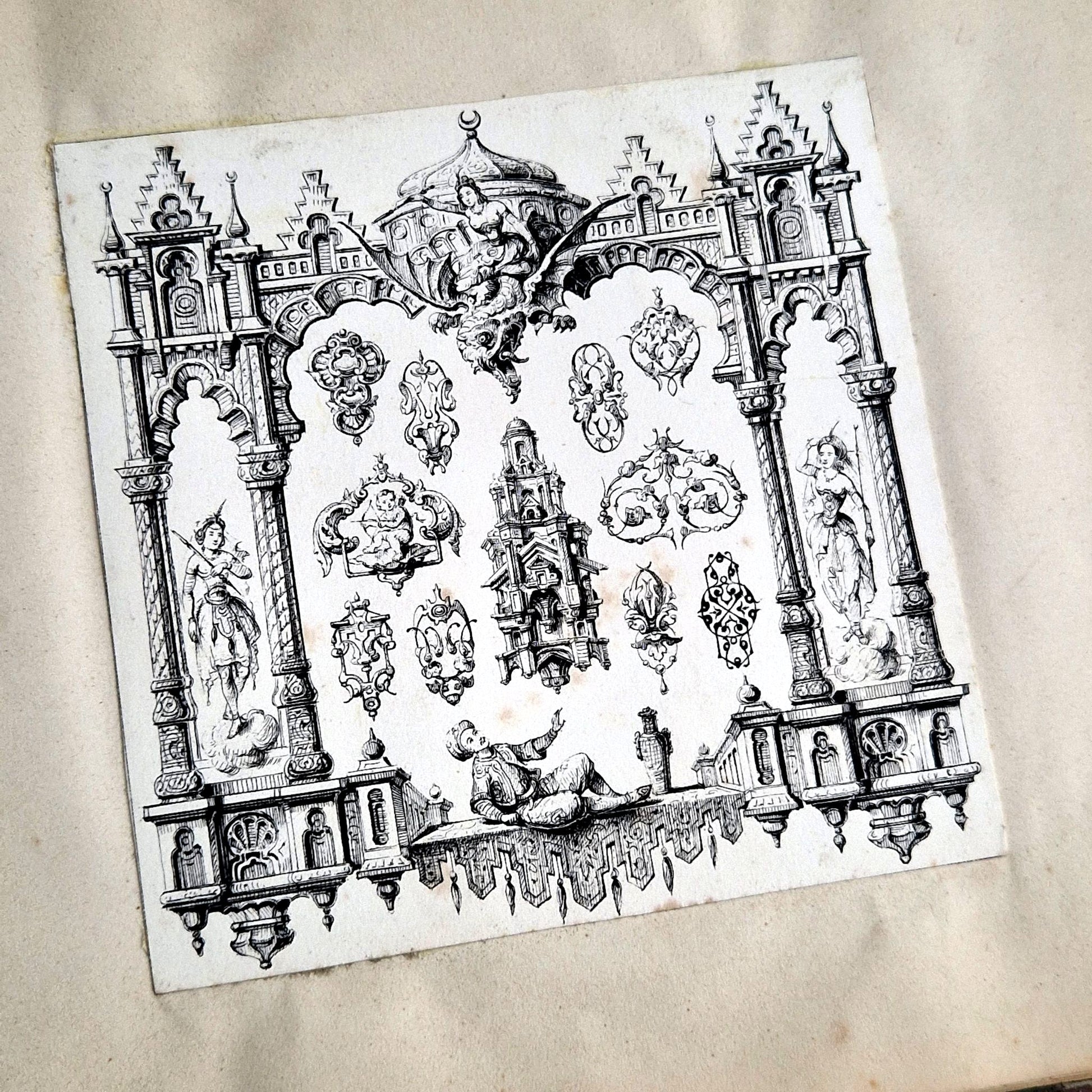 Antique Ornamental album