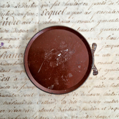 Antique Shoe Polish Tin Arras Béthune