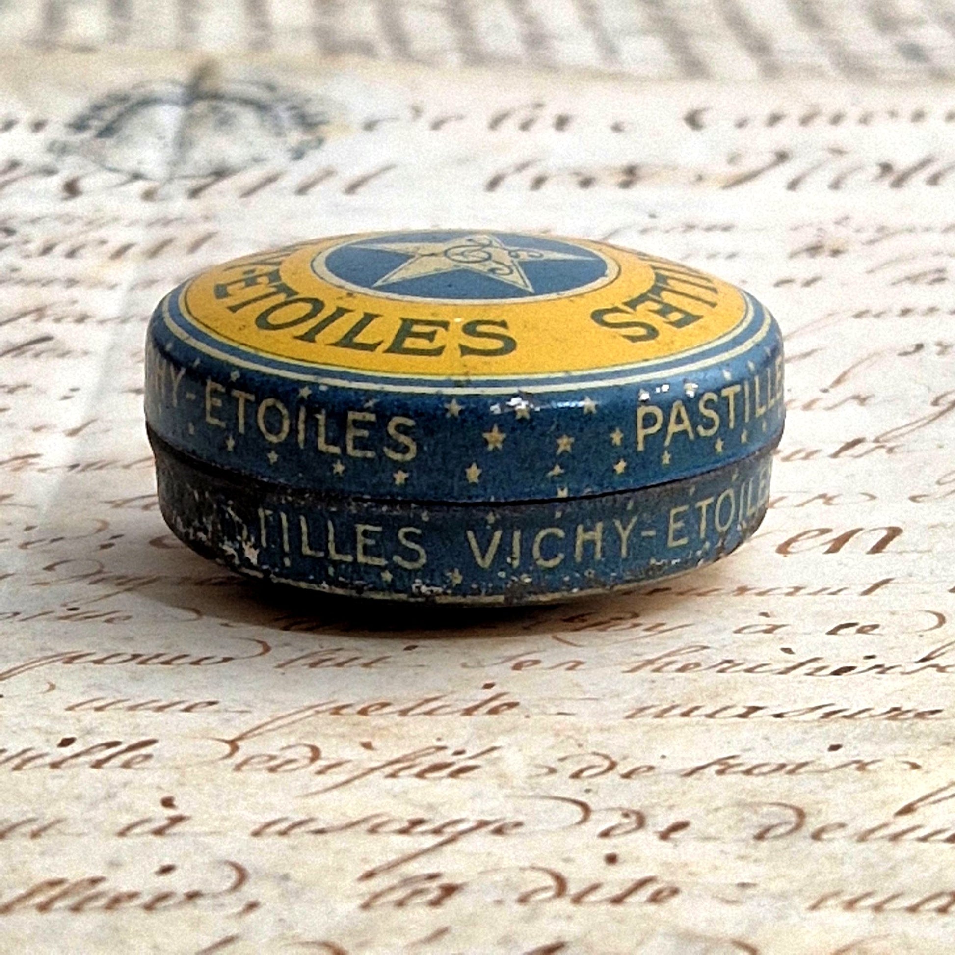 Antique Vichy Etat Pastilles box