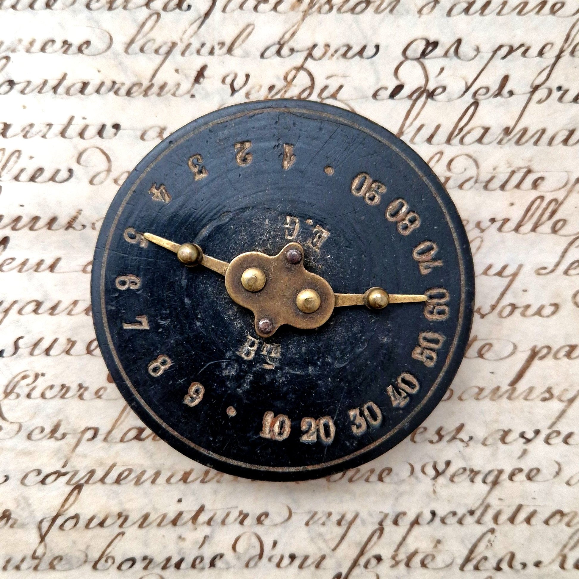 Antique wood Card Game Scorekeeper