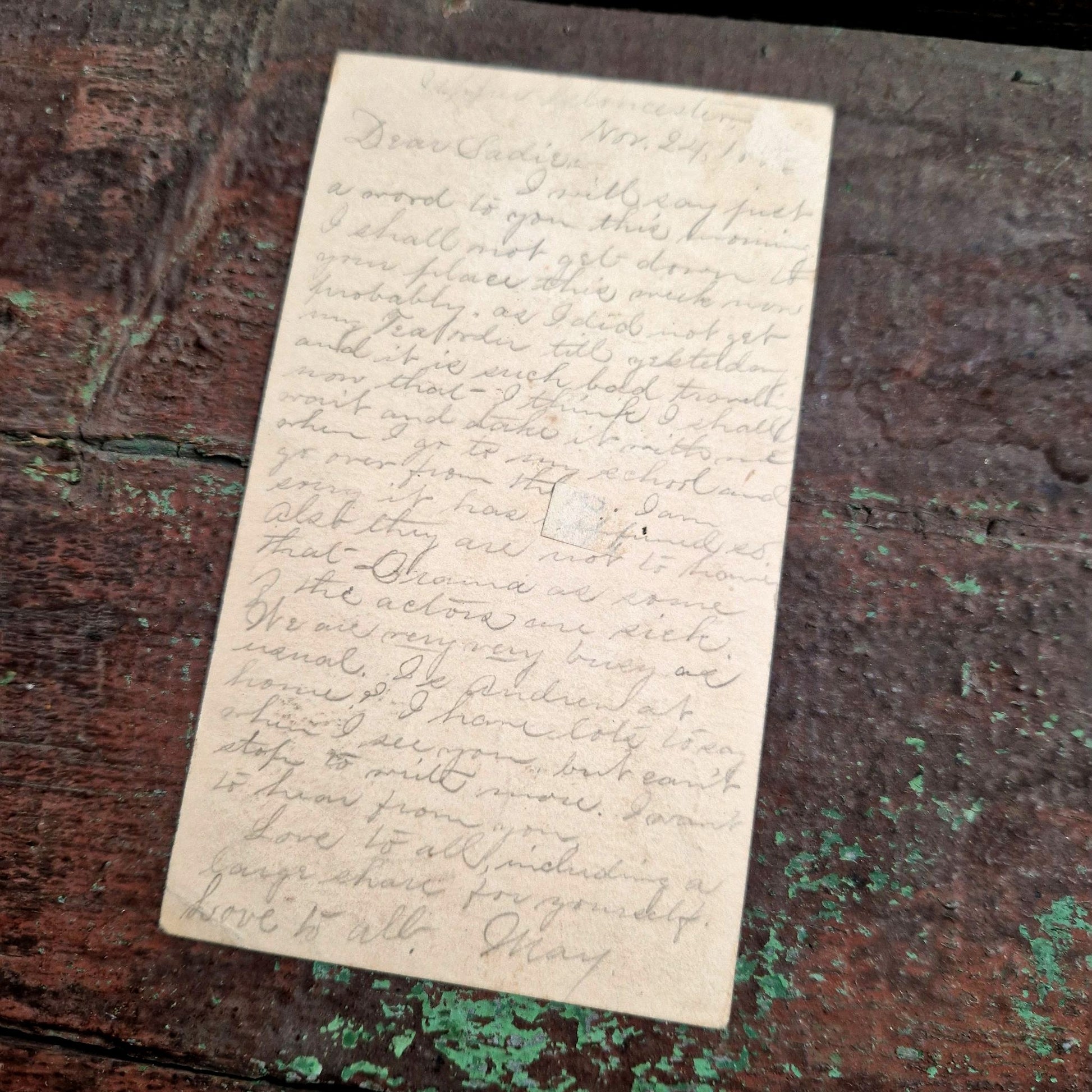 CPA ancienne carte USA