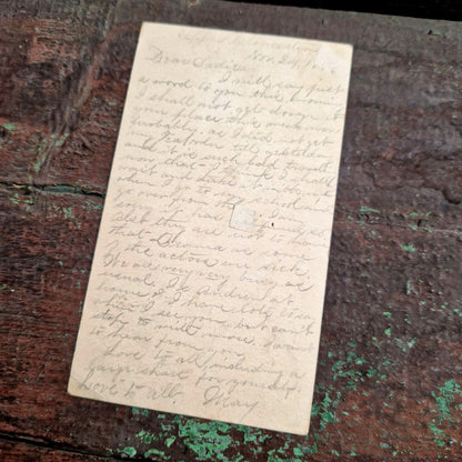 CPA ancienne carte USA