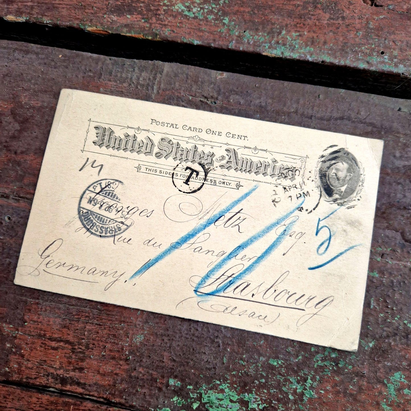 Carte postale ancienne usa