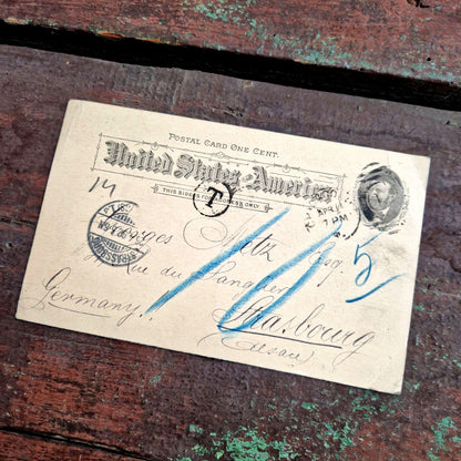 Carte postale ancienne usa