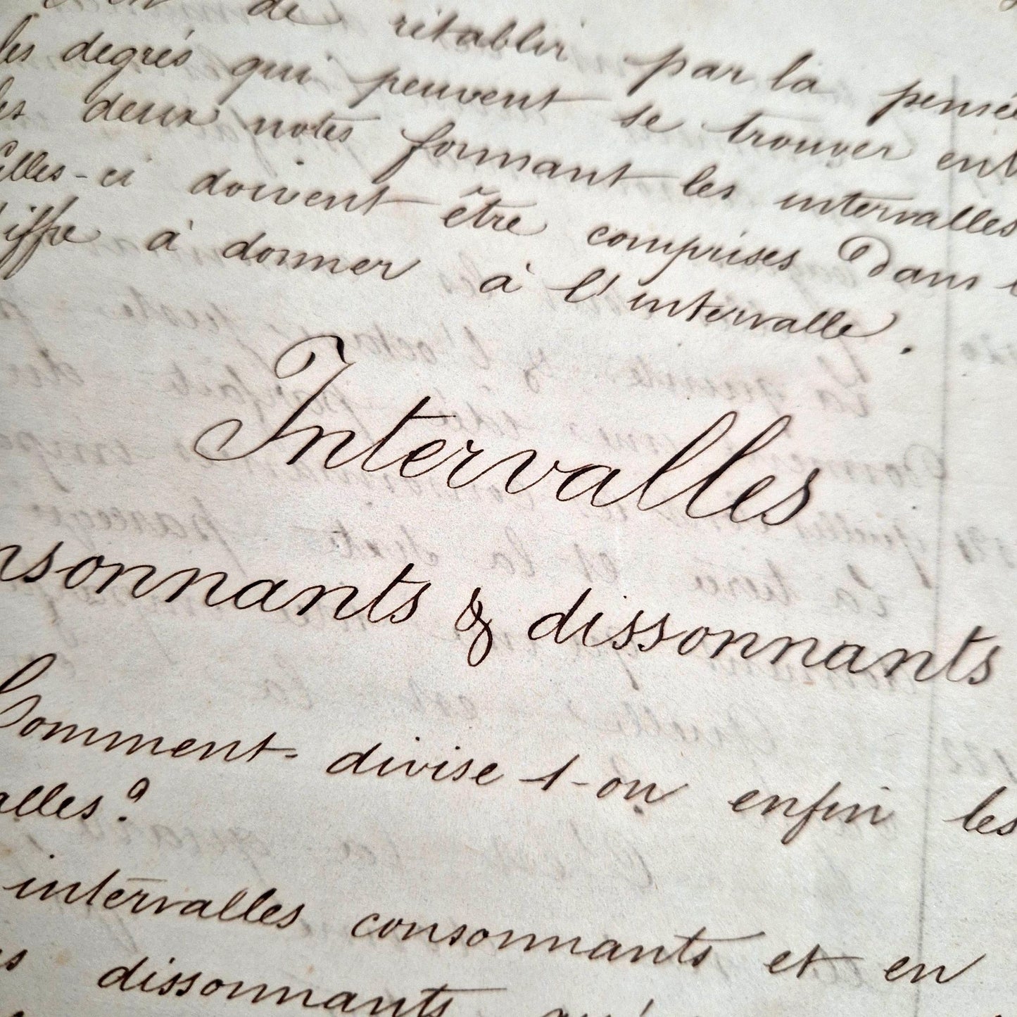 Manuscript Notebook of Solfeggio and Music