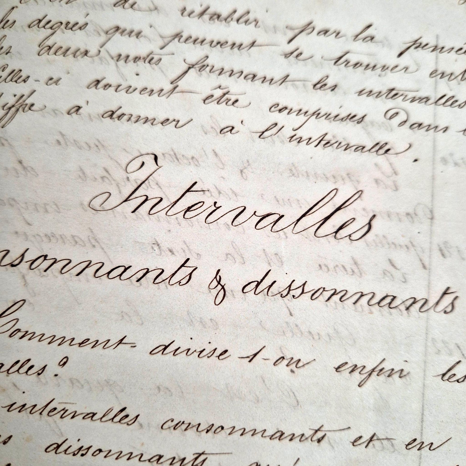 Manuscript Notebook of Solfeggio and Music