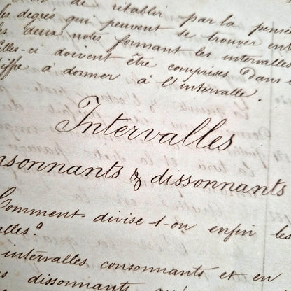 Manuscript Notebook of Solfeggio and Music