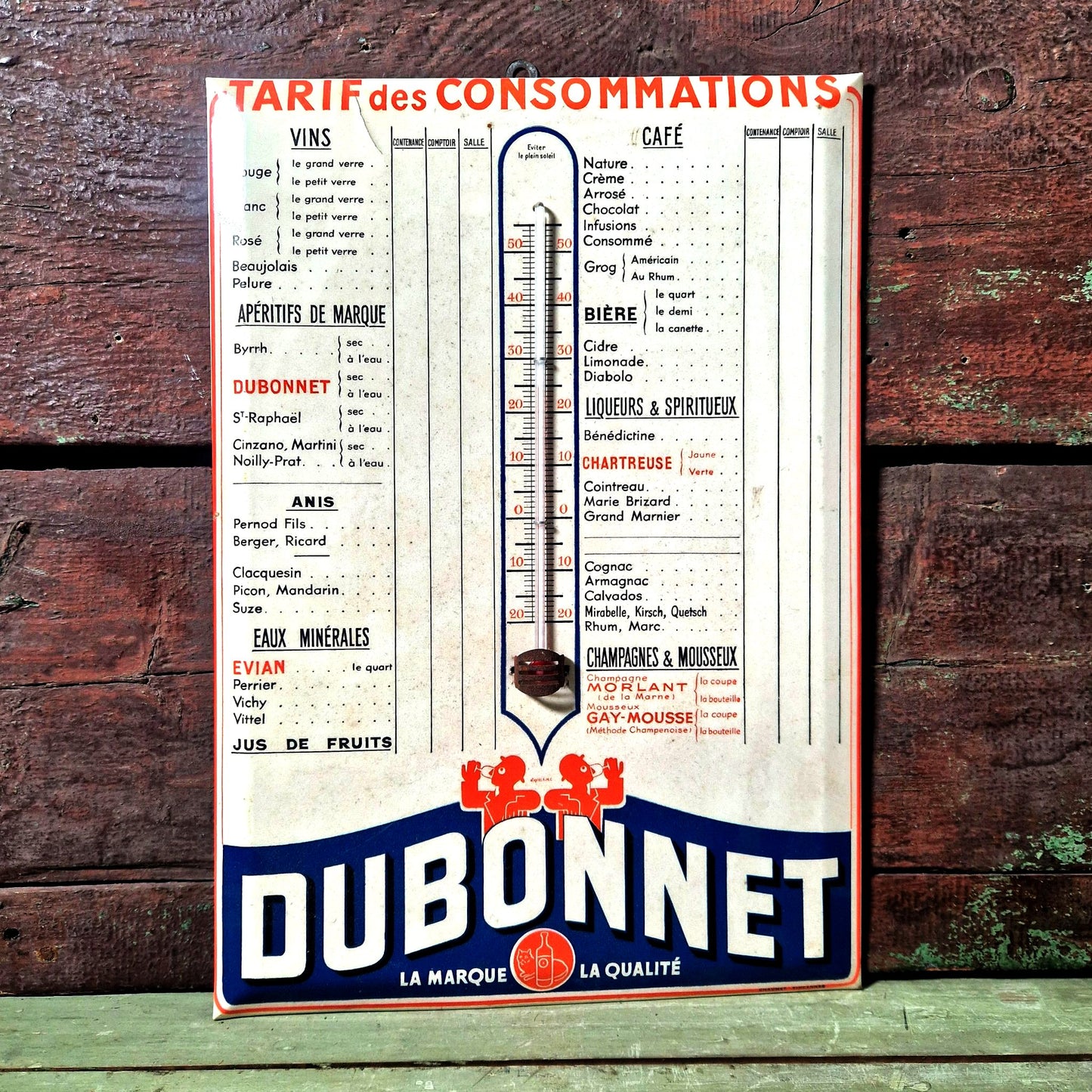 Publicité ancienne apéritif dubonnet