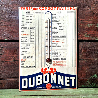 Publicité ancienne apéritif dubonnet