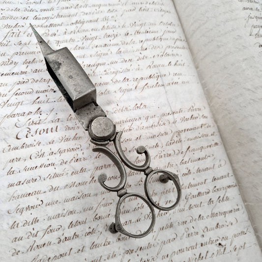 accessoire lumiere XIXe eteignoir