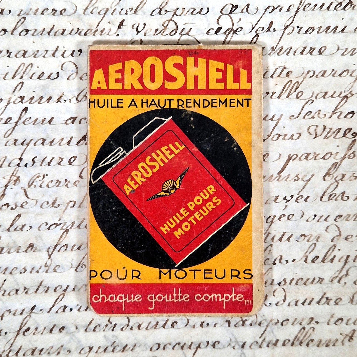 aeroshell carburant huile ancienne
