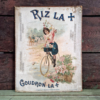 Publicité ancienne riz la plus 1899