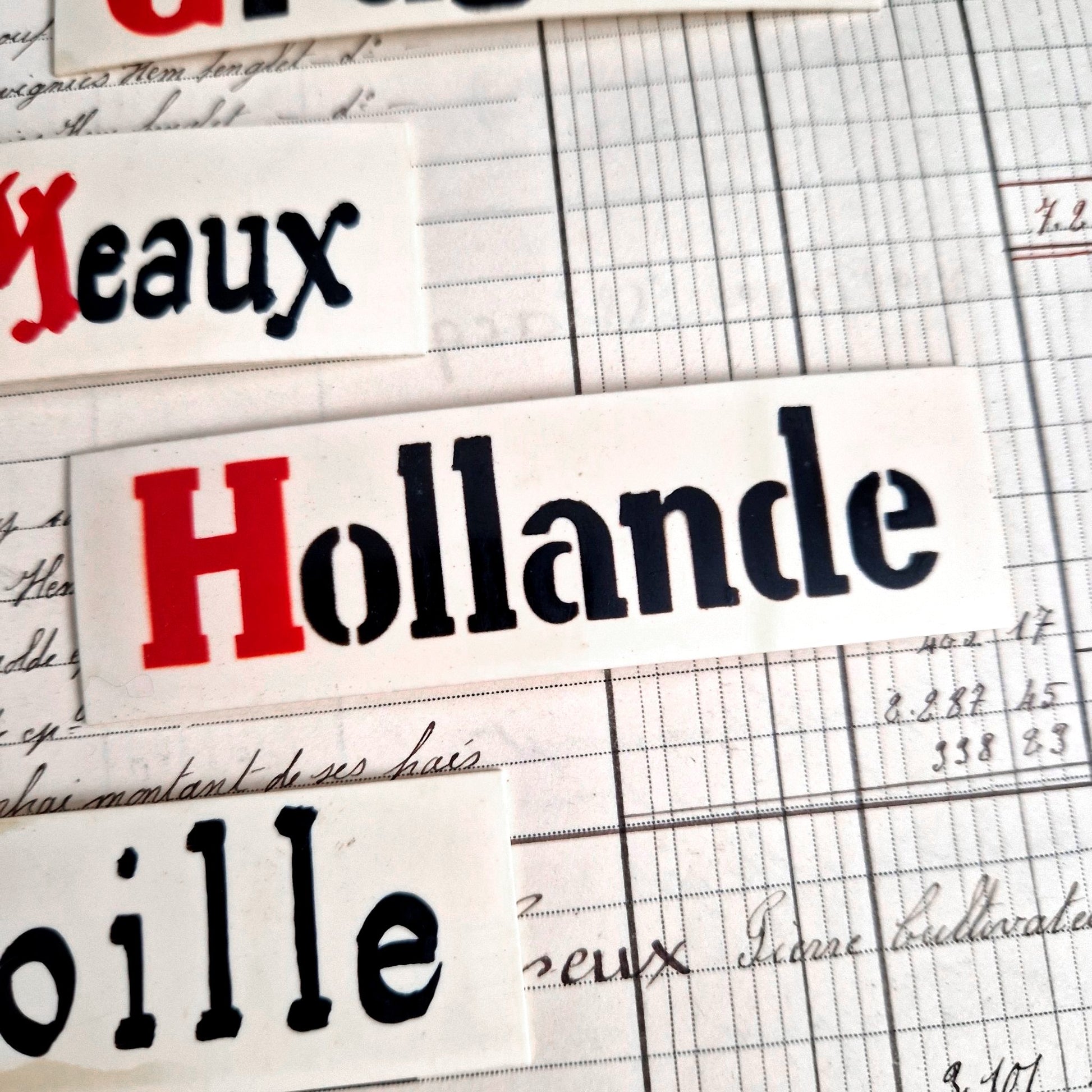 affiche vintage fromage hollande